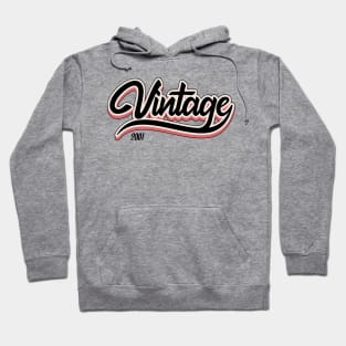 Vintage since 2001 Hoodie